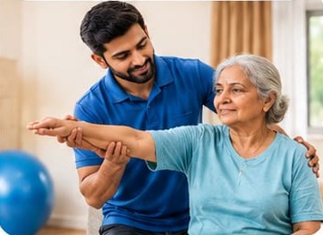 Physiotherapy at Home in Surat - Pain management and mobility rehabilitation support